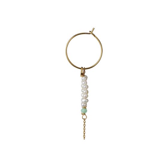 Stine A Heavenly pearl dream hoop