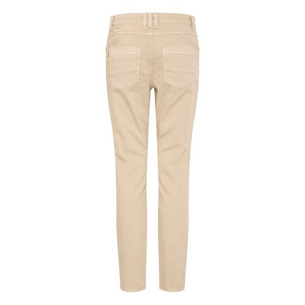 Pulz Rosita pants skinny ankl white pebber