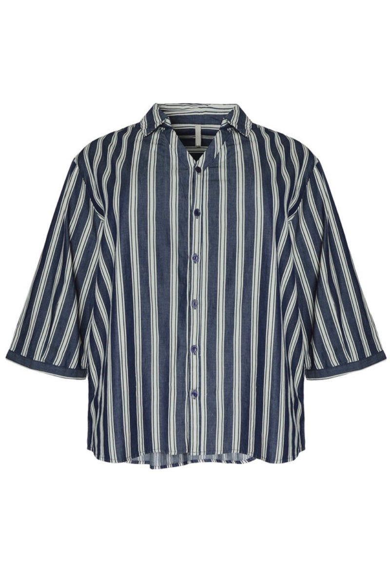 Ofelia Lea shirt blue stripe