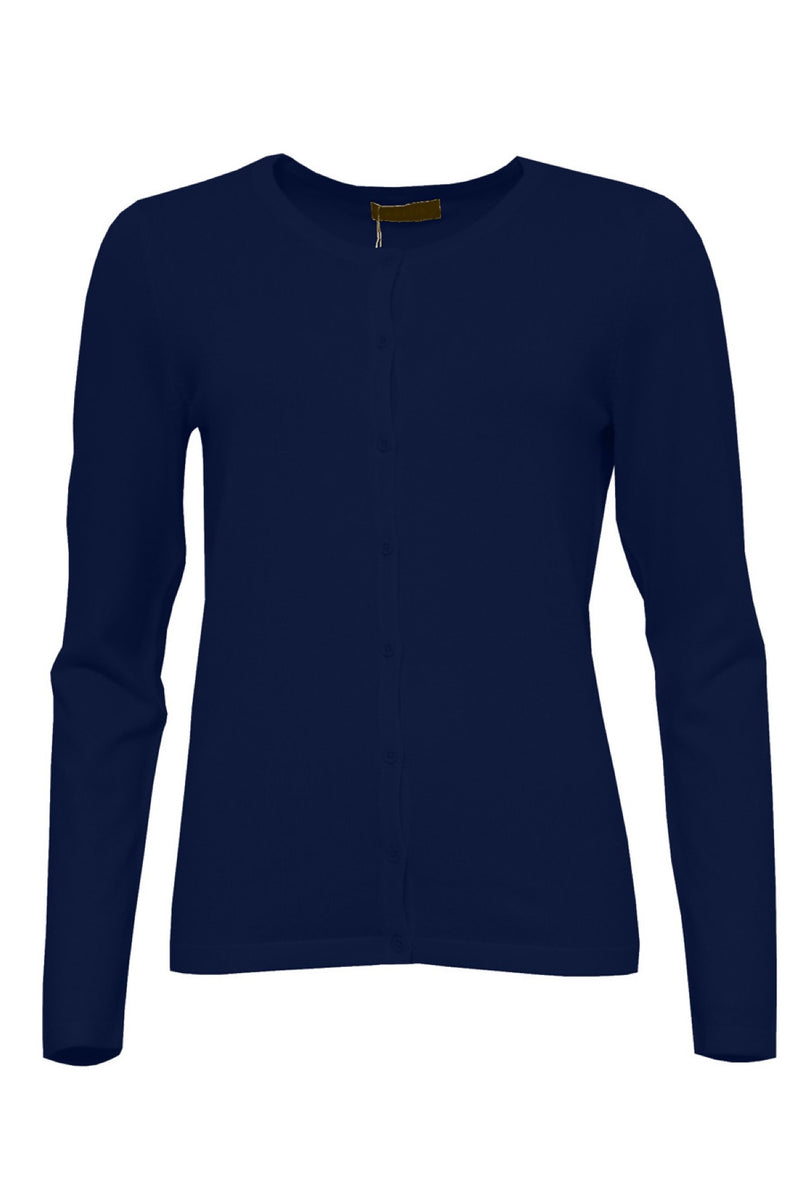 Ofelia Fri basic cardigan navy