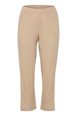 Kaffe Curve Mille linen pants beige