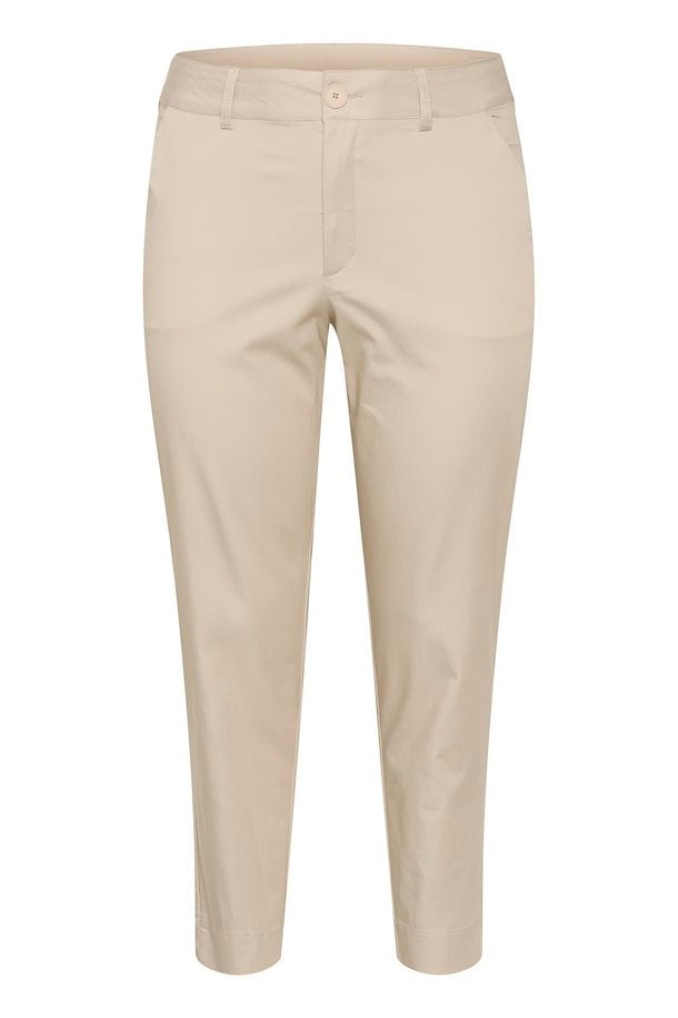 Kaffe Curve Leana Chino pant feather gray