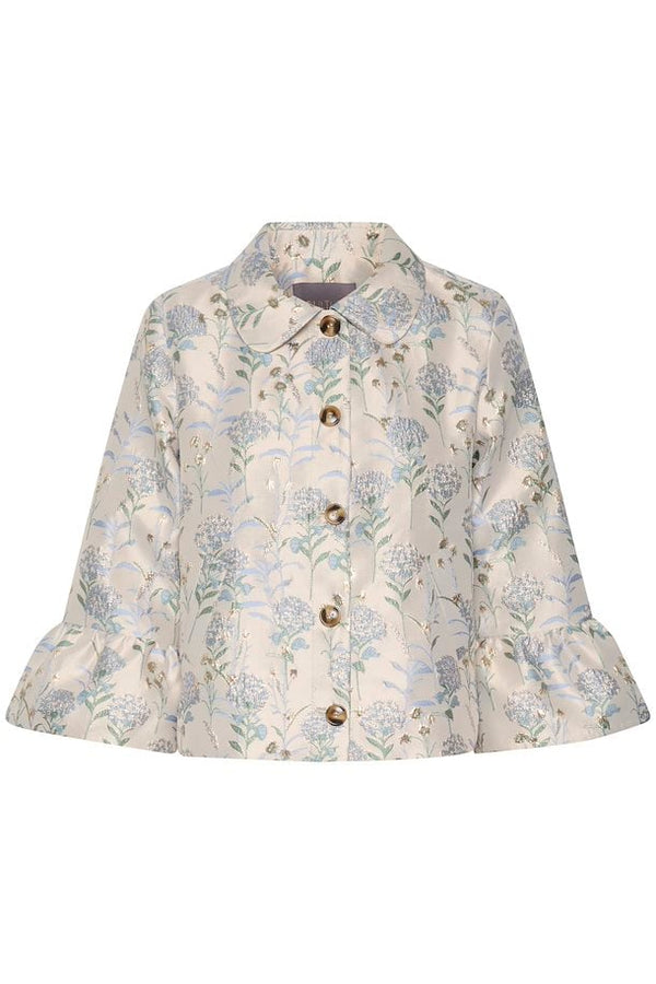 Culture Brooke jacket creme/blue flower