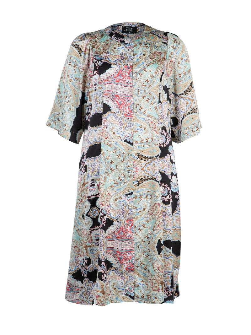 Zoey Lena dress black print