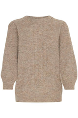 Ichi Kamara knit sand/brown melange