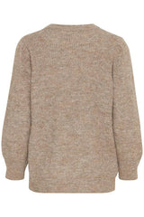 Ichi Kamara knit sand/brown melange