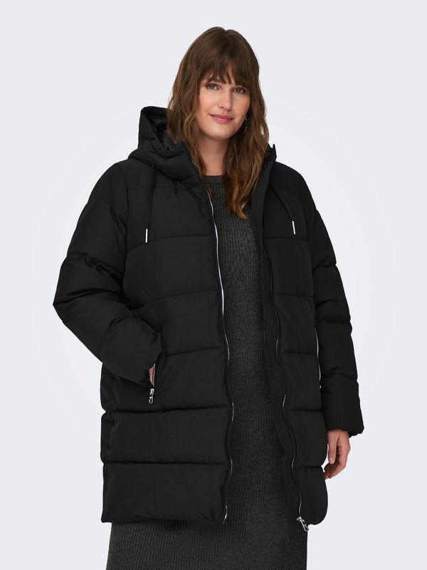 Only Carmakoma New Dolly puffer coat black