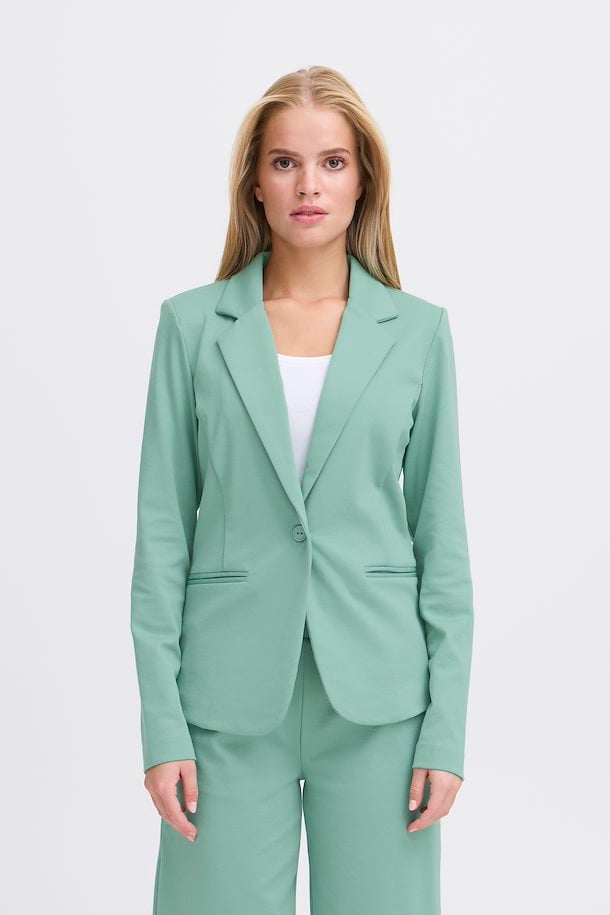 Ichi Kate blazer Beryl green