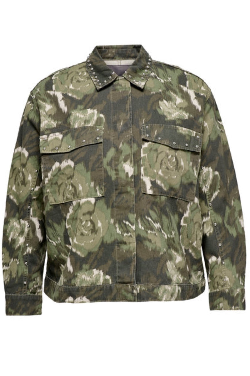 Only Carmakoma Cava jacket green