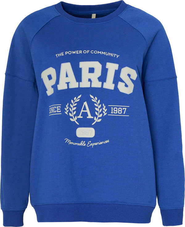 Ofelia Paris sweatshirt blå