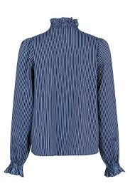 Neo Noir Brielle Multi Stripe bluse