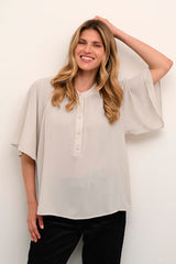 Kaffe Ditte blouse feather gray