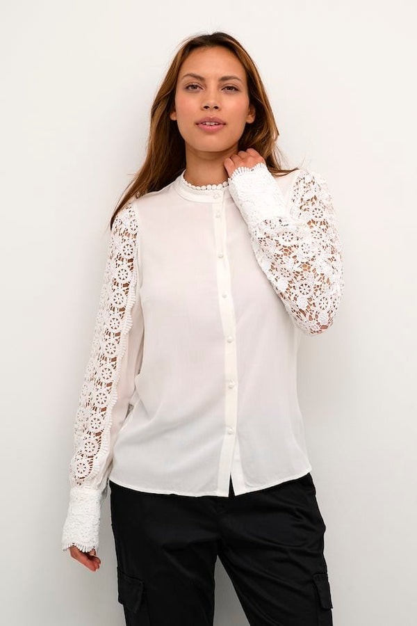 Culture Benton blouse offwhite