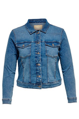 Only Carmakoma Wespa denim jacket medium blue