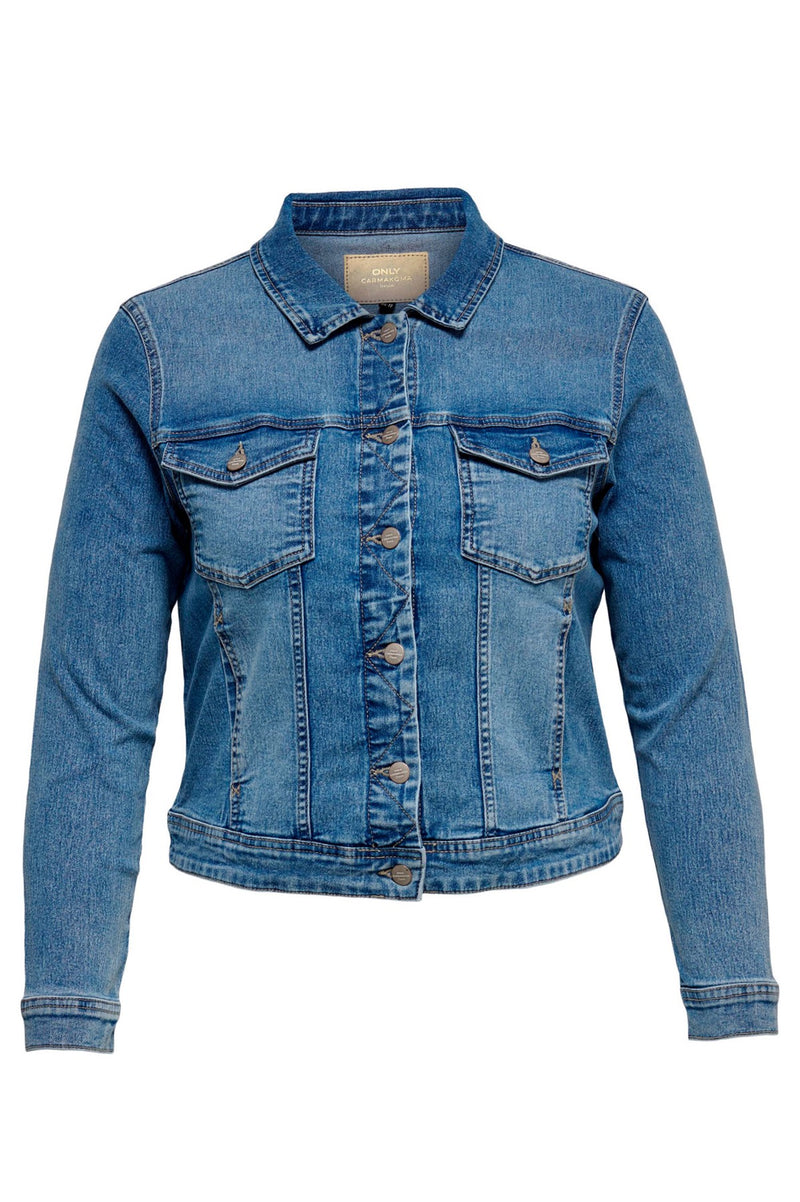 Only Carmakoma Wespa denim jacket medium blue