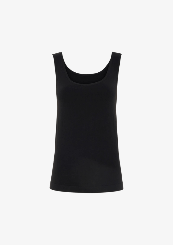 Tim & Simonsen glat tank top Ellen sort