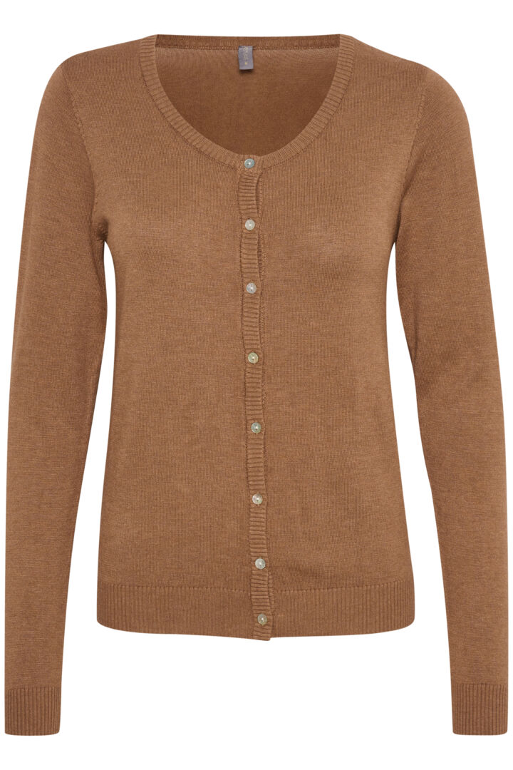 Culture Annemarie basic cardigan camel